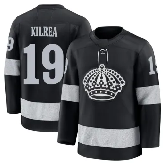 Men's Brian Kilrea Los Angeles Kings Alternate Jersey - Black Premium
