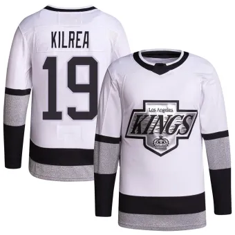 Youth Brian Kilrea Los Angeles Kings 2021/22 Alternate Primegreen Pro Player Jersey - White Authentic