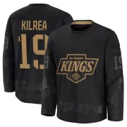 Youth Brian Kilrea Los Angeles Kings 2024 Military Appreciation Practice Jersey - Black Premium
