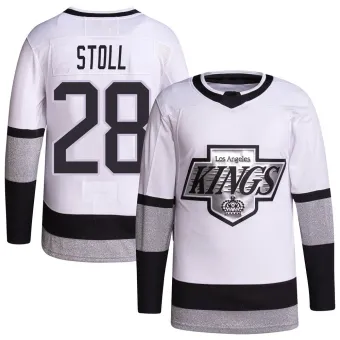 Youth Jarret Stoll Los Angeles Kings 2021/22 Alternate Primegreen Pro Player Jersey - White Authentic