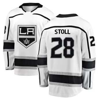 Youth Jarret Stoll Los Angeles Kings Away Jersey - White Breakaway
